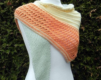 knitted shawl scarf cotton scarf