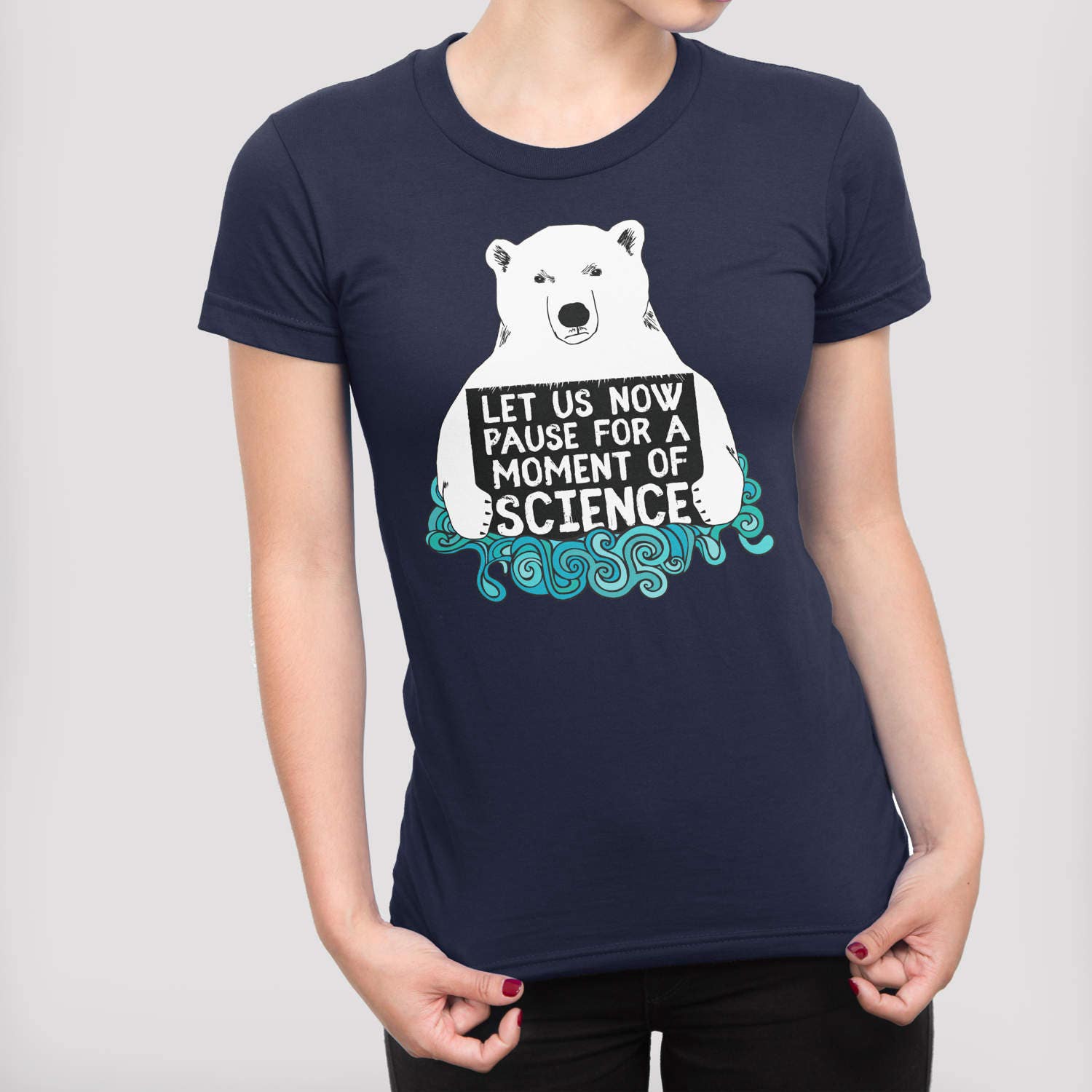 polar bear plunge t shirt