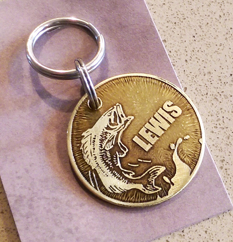 Fishing dog tag. Dog id tag fishing. Hunting fishing dog id