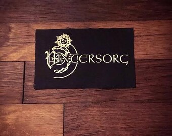 Vintersorg Logo Band Patch Black Metal Progressive Metal Folk Metal