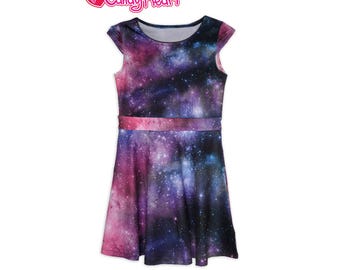 space dress galaxy outer dresses