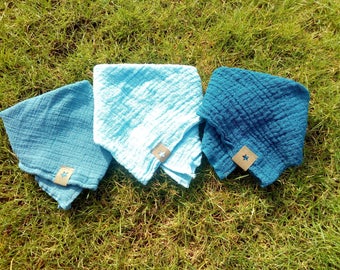 Scarves from soft muslin