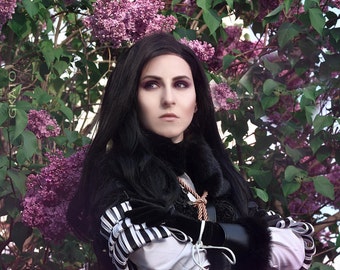 Lace Front wig Yennefer cosplay