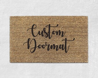 Custom Doormat - Custom Door Mat - Personalized Door Mat - Personalized Doormat - Personalized Welcome Mat - Custom Welcome Mat - Funny 010
