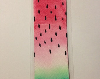 Watermelon Laminated Bookmark