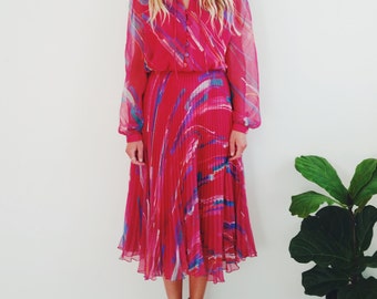 Pink vintage dress