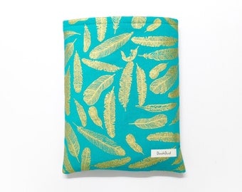 Golden feathers BookBud book sleeve