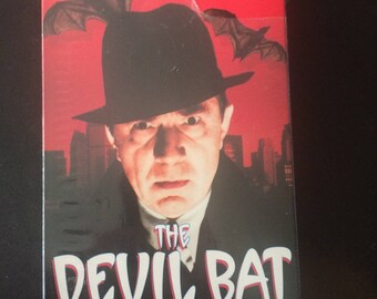The Devil Bat VHS - Starring Bela Lugosi