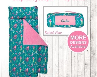 Mermaid Nap Mat, Stephen Joseph Nap Mat, Toddler Nap Mat, Mermaid Blanket, Mermaid Sleeping Bag, No Zip Sleeping Mat, Mermaid sleeping bag