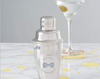 Personalised Mini Cocktail Shaker For Dad