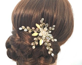 Bridal Hair Pin, Bridal Hair Pins, Flower Headpiece, Hair Pin Bride, Bridal Hair Accessories, Bridal Headpiece, Hair Pin Headpiece, Bridal