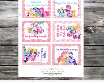 Pony valentine | Etsy