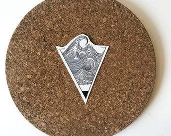 Wave Lines Temporary Tattoo Wave Lines Temporary Tattoo