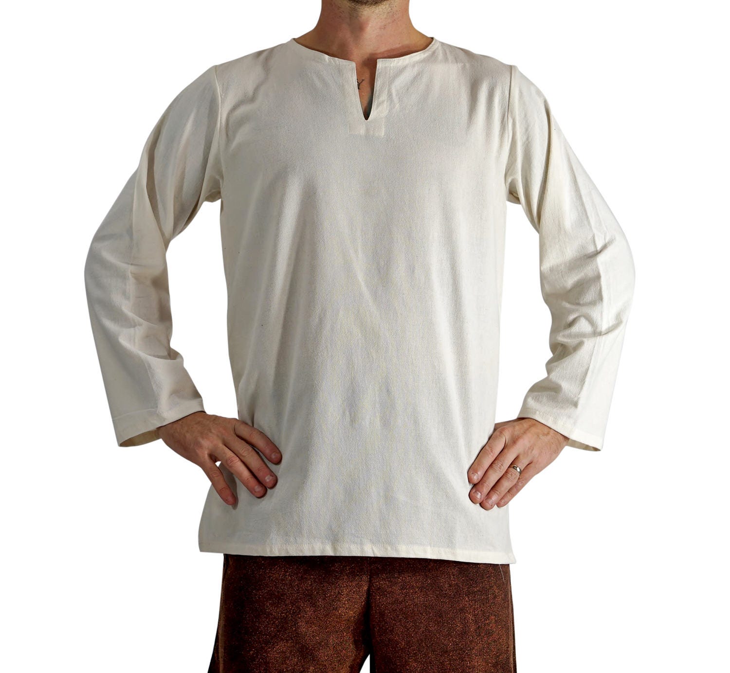 UNDERSHIRT CREAM Zootzu Pirate Costume Steampunk