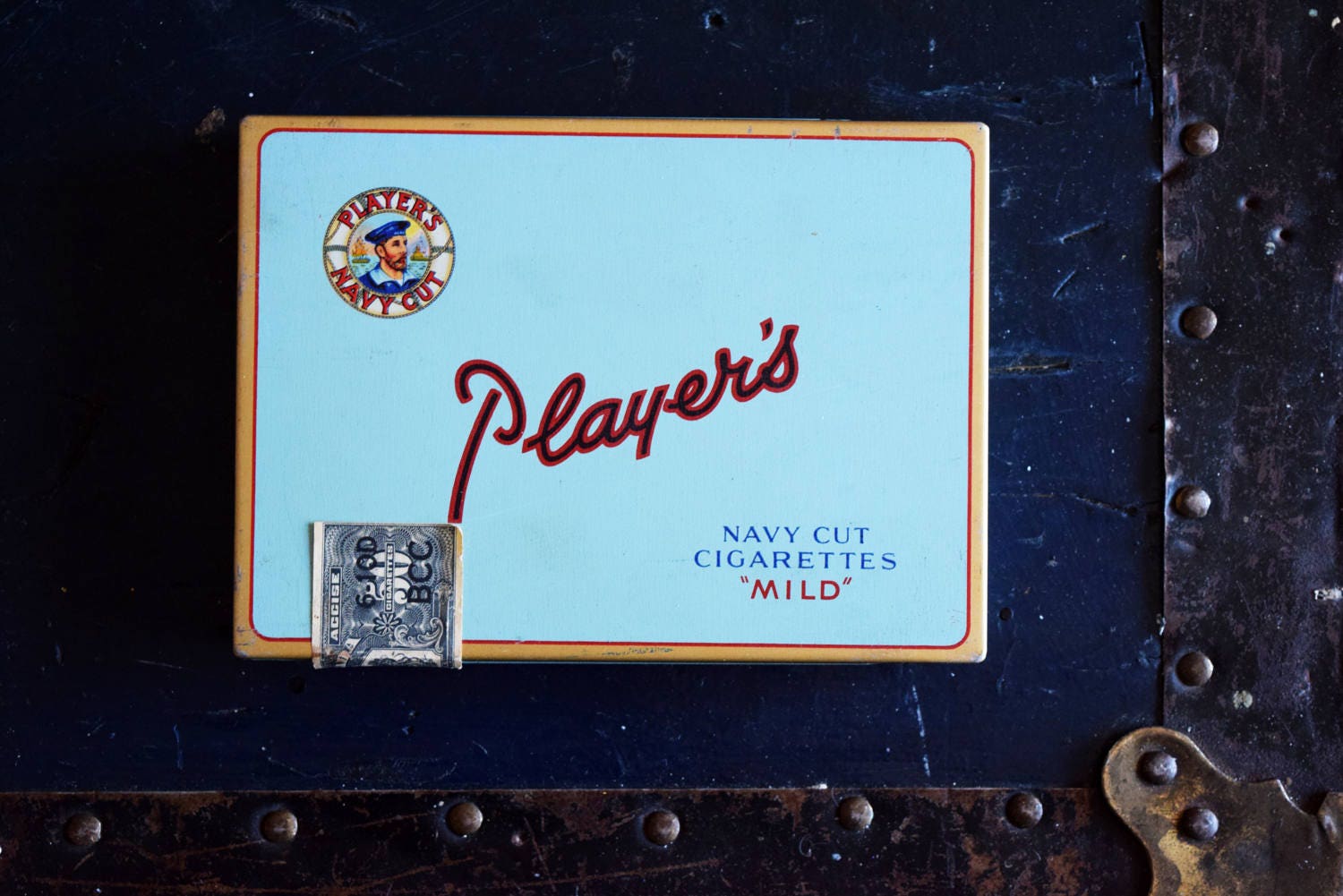 Players Navy Cut Cigarette Tin Navy Cut Mild PLAYERS