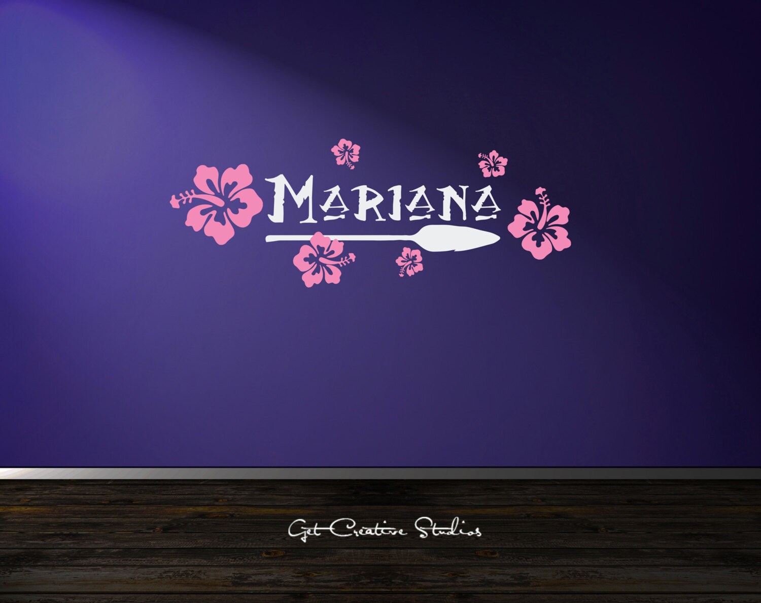 Moana Decal Princess Moana Wall Decal Polynesia Decal Maui