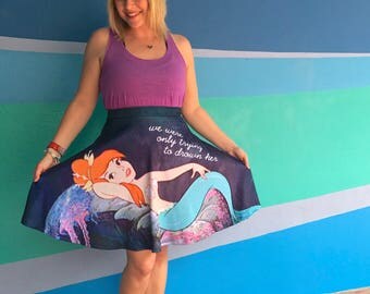 skirt inspired by a mermaid lagoon