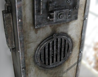 Industrial Diesel Punk design Bluetooth HIFI Speakers