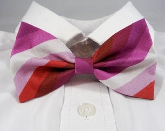 Lesbian Pride Bow Tie