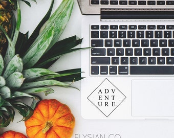 Adventure Decal, Wanderlust, Vinyl Decal, Laptop Decal, Macbook Decal, Car Decal, iPad Decal