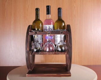Emerald Wooden Wine Charms Rack Wine Charms Stand Wine