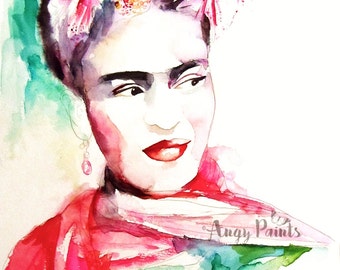Frida Kahlo Poster Frida Art Deco Boho Prints Mexican Art