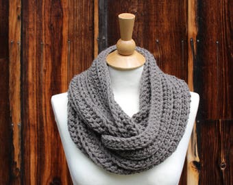 Ribbed Infinity Scarf - Choose Your Color