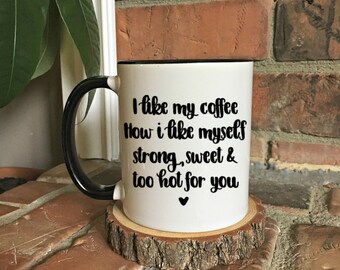 I like my coffee | Etsy