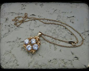 Beautiful Vintage dangle necklace necklace wedding bride prom beautiful Vintage dangle necklace