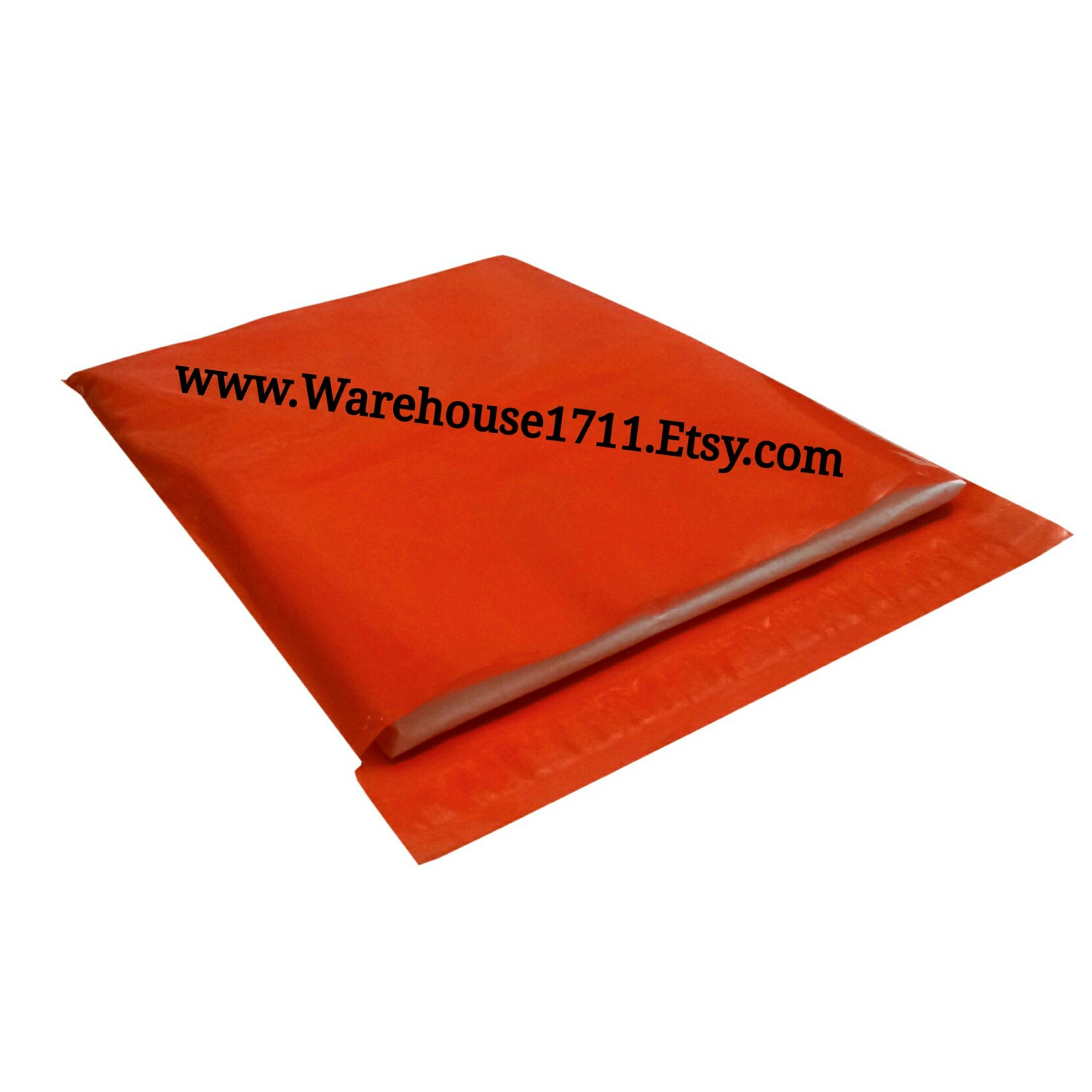 25 Red Poly Mailers/Designed Poly Mailers/Size10x13/Packing
