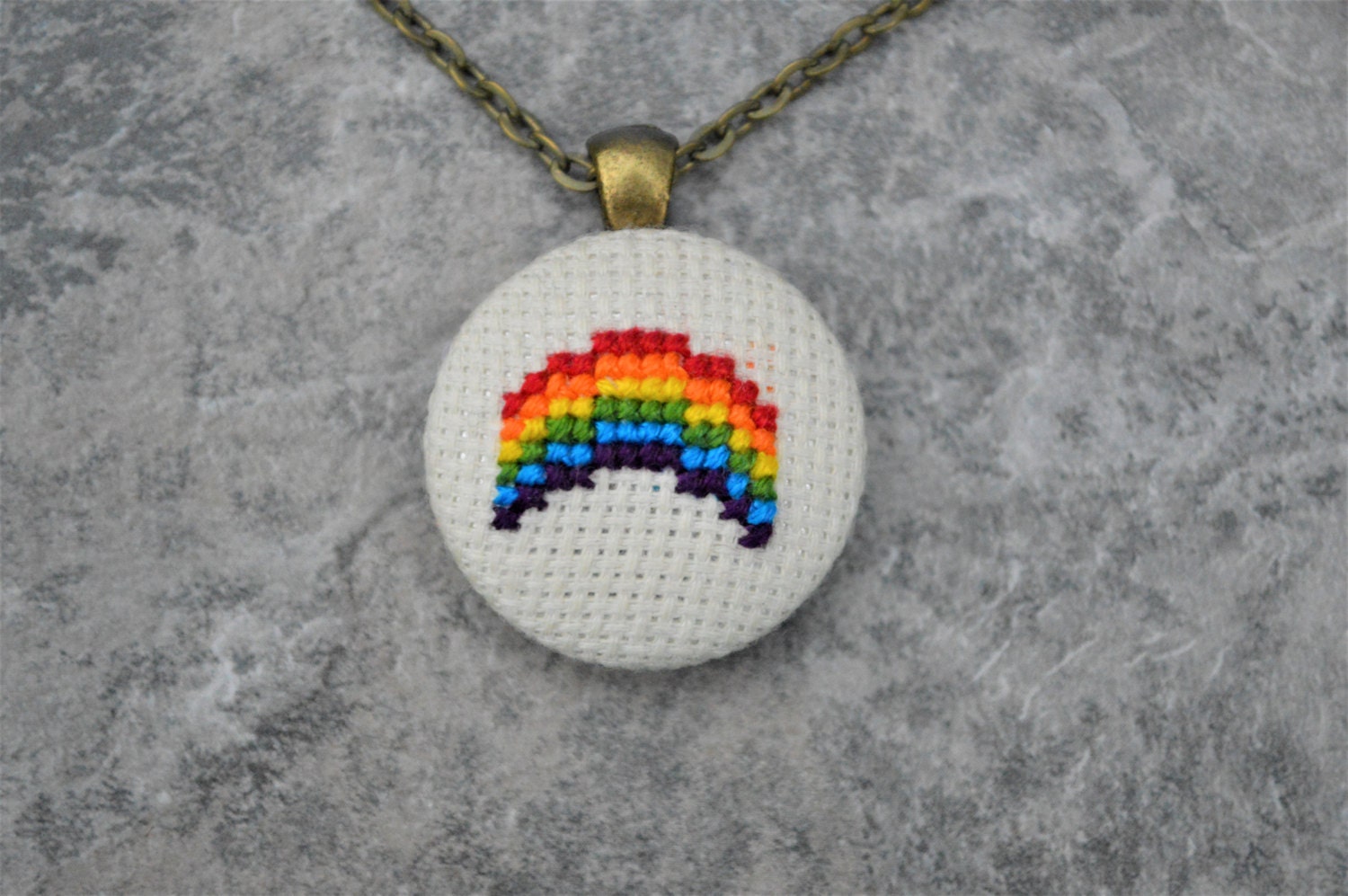 rainbow necklace rainbow baby jewelry wife rainbow jewelry