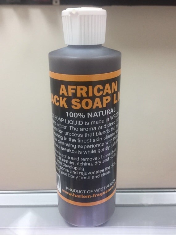 Liquid African Black Soap 100 Pure Authentic From Ghana West