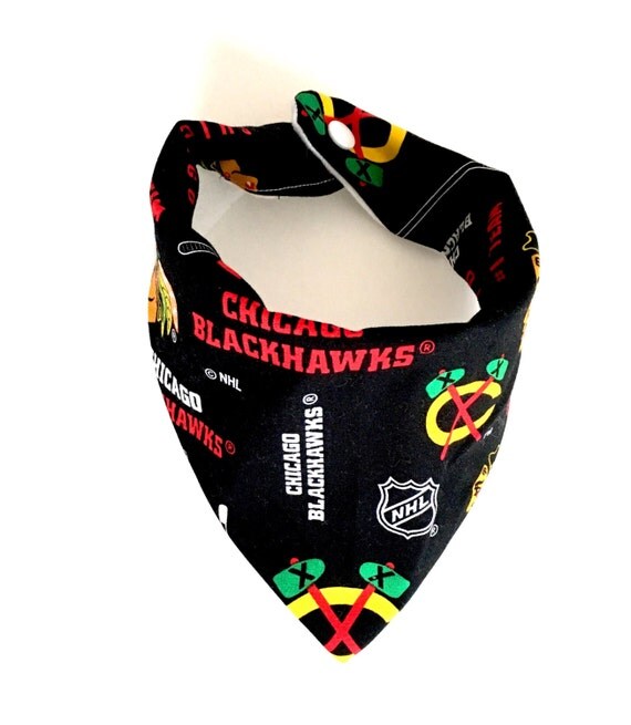 Chicago Blackhawks Baby Burpee Bandana Bib