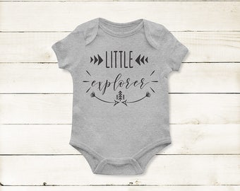 Little Explorer Onesie * Adventure Onesie * Infant Bodysuit *Gifts for baby * Baby Shower *Quote Onesie *Unisex