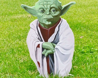 Yoda of Star Wars lawn art garden decorations lawn deco yard art