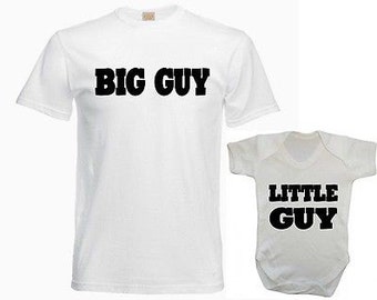 Big guy little guy | Etsy