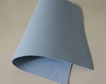 Leather Scrap, Genuine Leather, Leather Pieces, Grey, Size 8.25" by 11.5" Leather Scrap for DIY Projects.