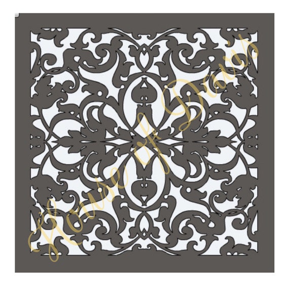 Lace Stencil 12x12