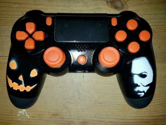 Custom Halloween Michael Myers Custom PS4 controller