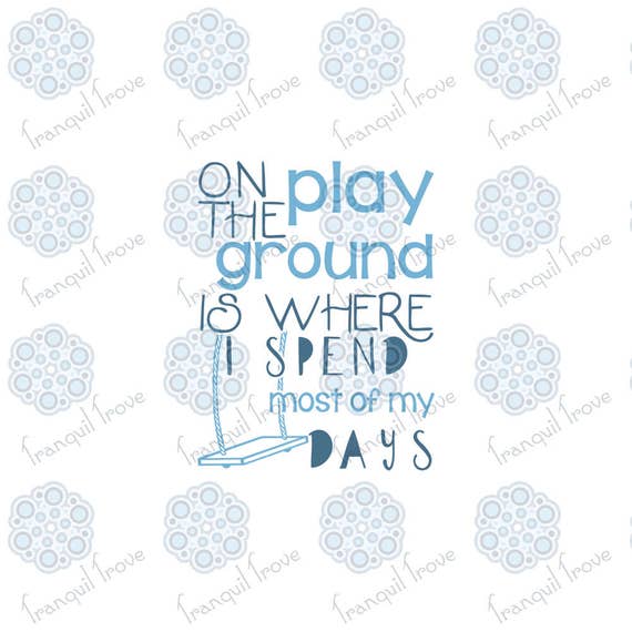SVG & DXF design On the playground is where I spend most of