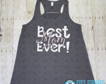 Best mom ever, Mom life tank, Tank tops for mom, Gifts for mom, Mom life is the best life, Workout mom, Cute tops, Funny mom gifts, BFT119