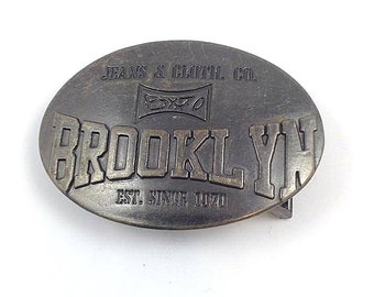 Vintage Jeans & Cloth. Co. BX70 Brooklyn Belt Buckle