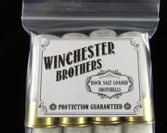 Supernatural 12 Gauge Rock Salt Loaded Shot Shells