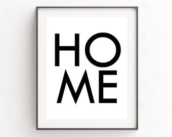 New Home Printable | Quote Prints | Wall Art Prints