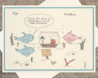 Funny Card, Humor Card, Funny Realtor Card, New House Card, Real Estate Card, Joke Card, Quirky Card, Ocean Card, Nautical