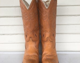 Vintage Dingo 70's Cowboy Boots