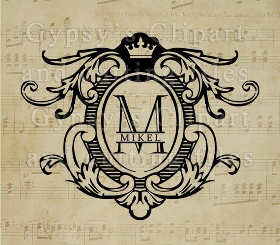 Download Family Crest svg Vintage Frame Mongoram svg Wedding Logo
