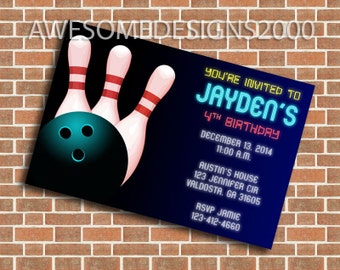 Cosmic bowling party | Etsy
