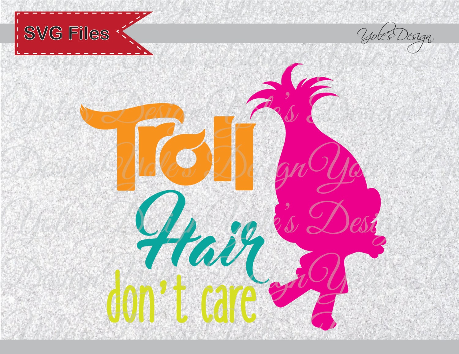 Download Trolls Hair Princess Poppy Movie Logo SVG Inspired by ...