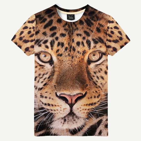 Leopard T-shirt Men's T-shirt Women's T-shirt